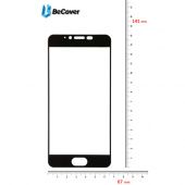 BeCover Glass Crystal 9H for Meizu M5 Black (701039)
