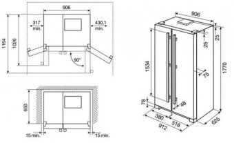 Electrolux SBS EAL 6140 WOU