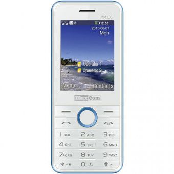 Maxcom MM136 White-Blue