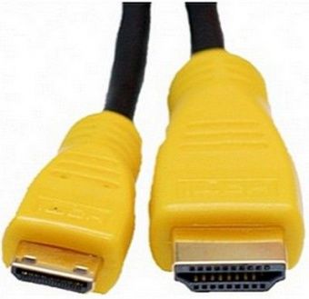 Extradigital Видео кабель Mini HDMI to HDMI, 2m, 1.3V (KD00AS1514)