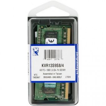 KINGSTON SO-DIMM DDR3 1333MHz 4GB (KVR13S9S8/4)