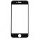 DIGI Glass Screen (3D Silicone Edge) for iPhone 6 (Black)