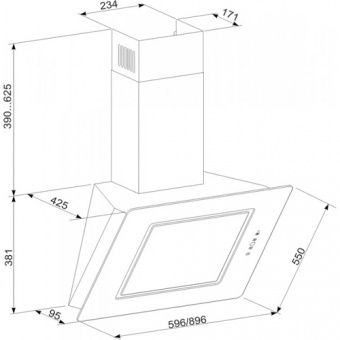 ELEYUS Venera A 750 LED SMD 60 WH