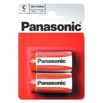 Panasonic RED ZINK R14 BLI 2 ZINK-CARBON