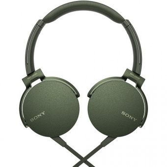 Sony MDR-XB550AP Green