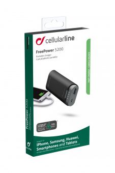 Cellularline FreePower 5200 mAh Black (FREEP5200K)
