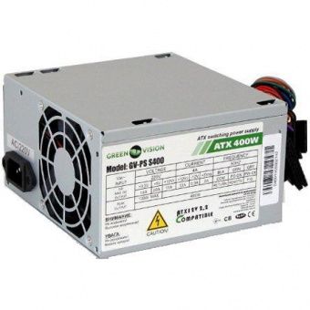 LogicPower 400W GreenVision GV-PS ATX S400/8 Bulk