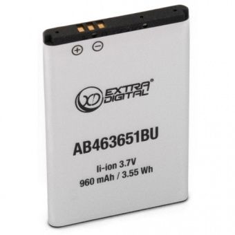 Extradigital для Samsung C3322i (AB463651BU) 960 mAh