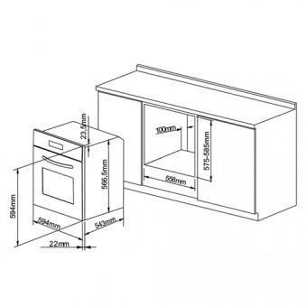 Pyramida F 100 S GBL