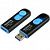 ADATA 16GB UV128 Black/Blue (AUV128-16G-RBE)