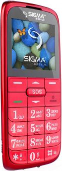 Sigma mobile Comfort 50 Slim (Red)