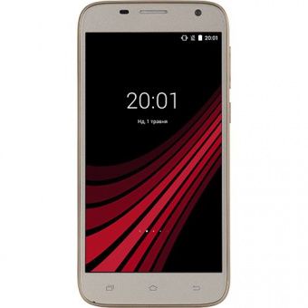 Ergo F502 Platinum Dual Sim (gold)