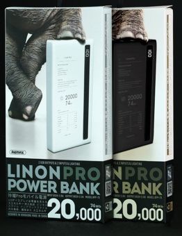 Remax Power Bank Linon Pro RPP-73 20000mAh Black