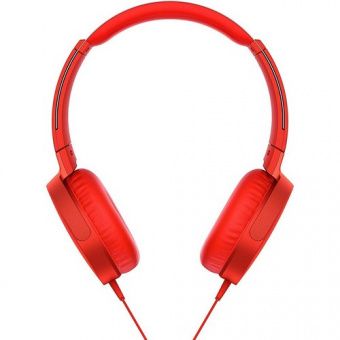 Sony MDR-XB550AP Red