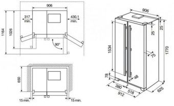 Electrolux SBS EAL 6140 WOU