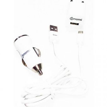 Nomi Зарядное устройство 3в1 CK05121 1А (White)