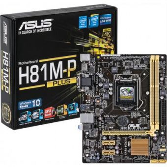Asus H81M-P PLUS (s1150, Intel H81)