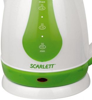 Scarlett SC-EK18P30  белый с зеленым