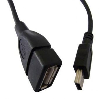 Atcom USB 2.0 Mini 5P to AF OTG 0.8m (12821)