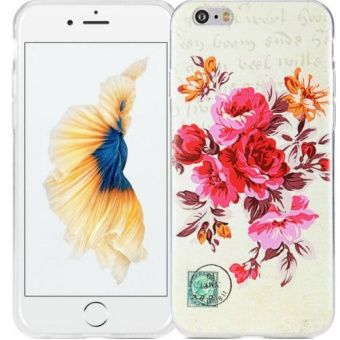 Avatti Mela Pattern Thin TPU iPhone 6/6S (z9400)