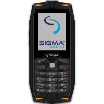 Sigma mobile Х-treme DR68 (Black/Orange)