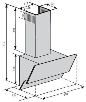 Ventolux WAVE 60 WH (750) TRC